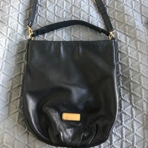Marc by Marc Jacobs Leather Hobo Black